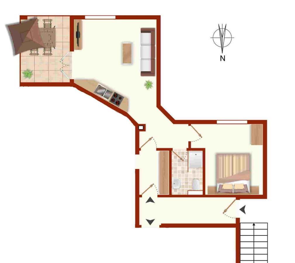 Apartment Novak Vir Exterior photo
