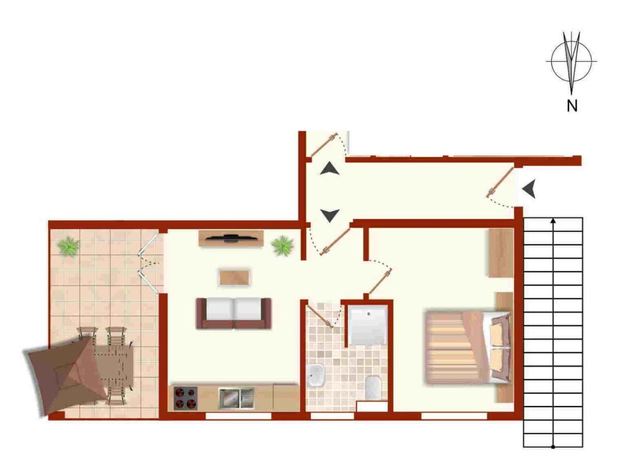 Apartment Novak Vir Exterior photo