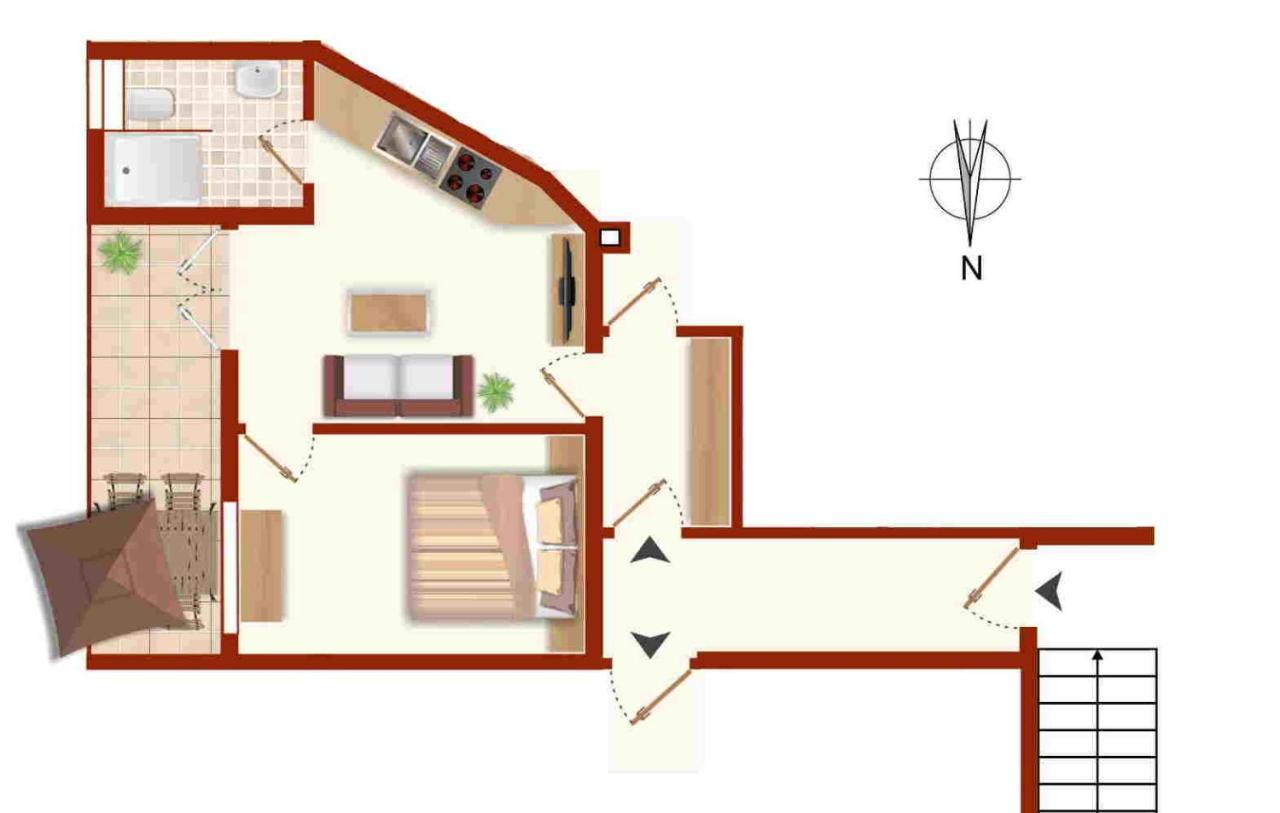 Apartment Novak Vir Exterior photo